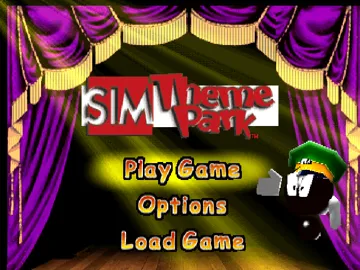 Sim Theme Park (US) screen shot title